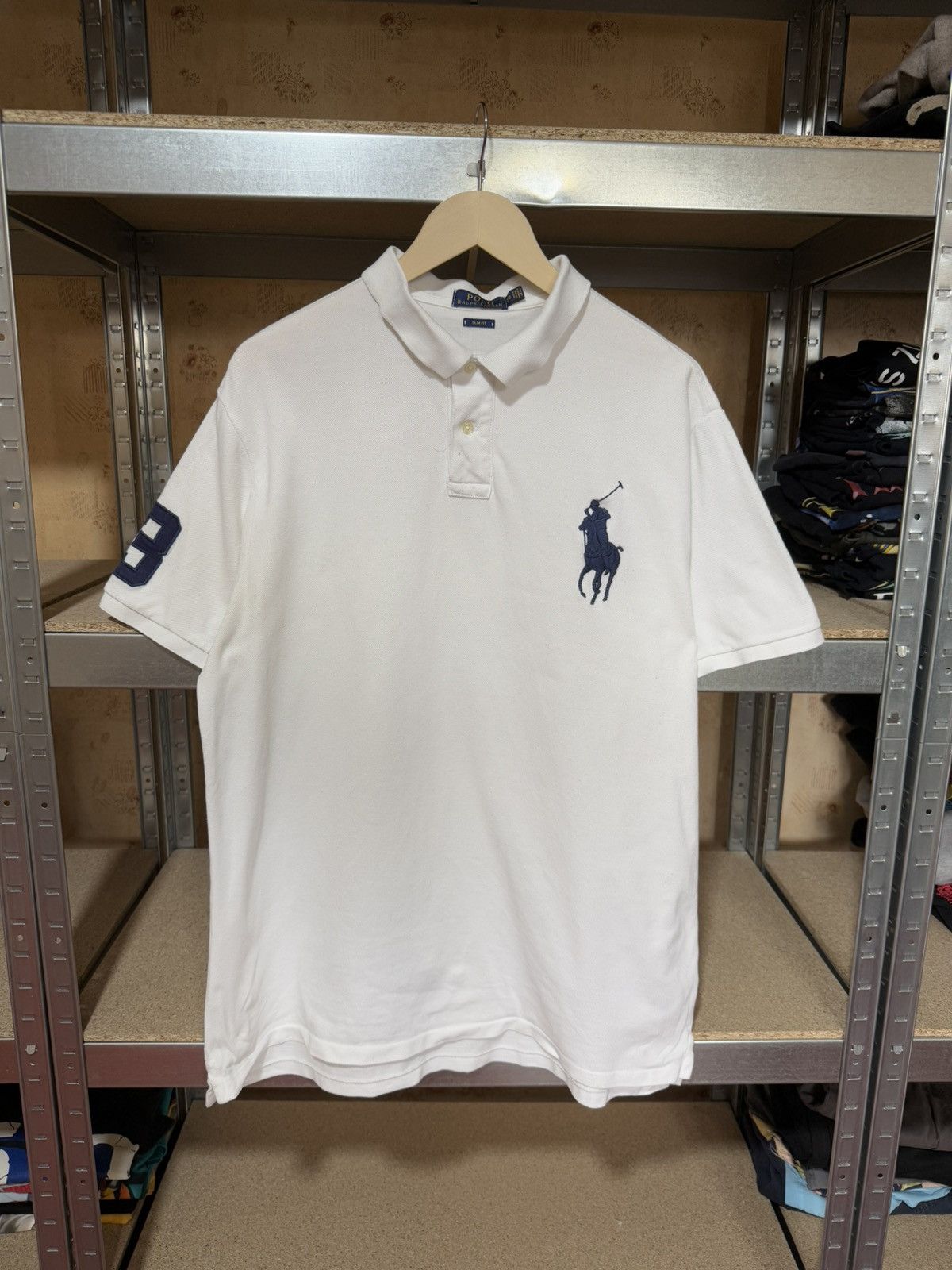 Polo Ralph Lauren × RRL Ralph Lauren × Rugby Ralph Lauren Vintage Polo Ralph Lauren Classic Logo Polo T-Shirt Size US XXL / EU 58 / 5 - 1 Thumbnail