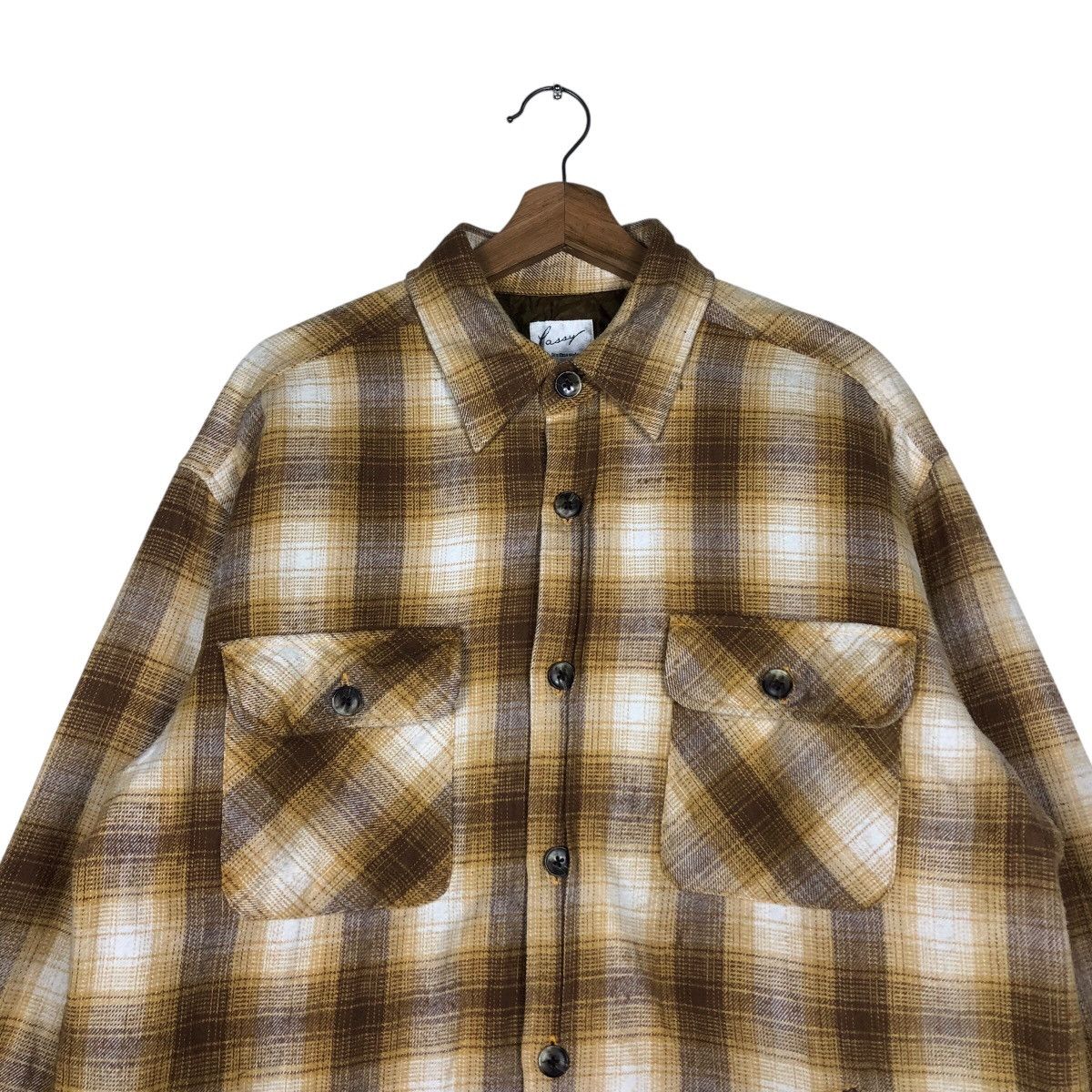 Flannel 📌Vintage Worker Chore Jacket Passy Tartan Issey Miyake Size US M / EU 48-50 / 2 - 4 Thumbnail