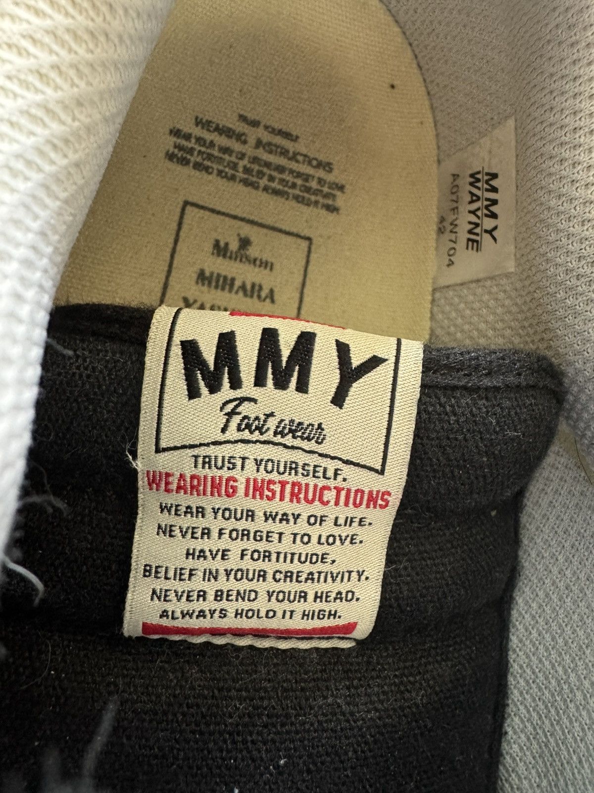 Maison MIHARA YASUHIRO MAISON MIHARA YASUHIRO WAYNE SNEAKER SHOE Size US 9 / EU 42 - 5 Thumbnail