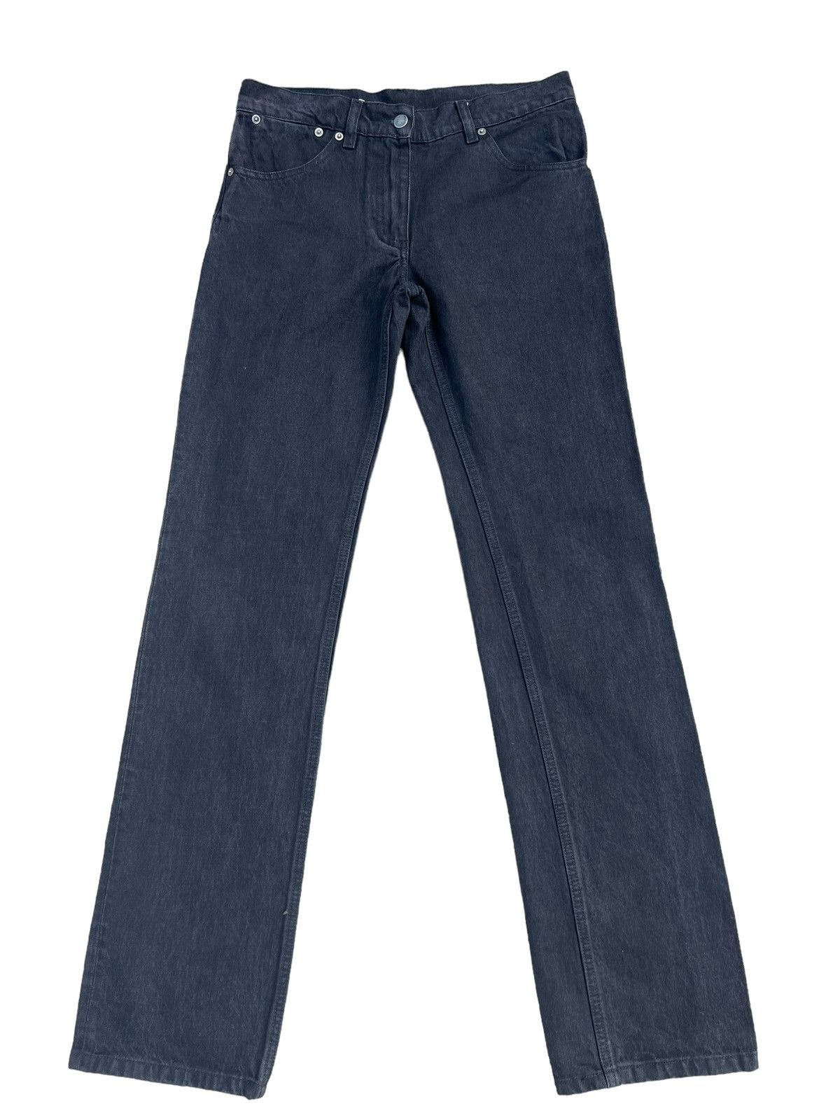 image of Viktor Rolf Viktor & Rolf Made In Italy Black Denim Jeans, Men's (Size 30)