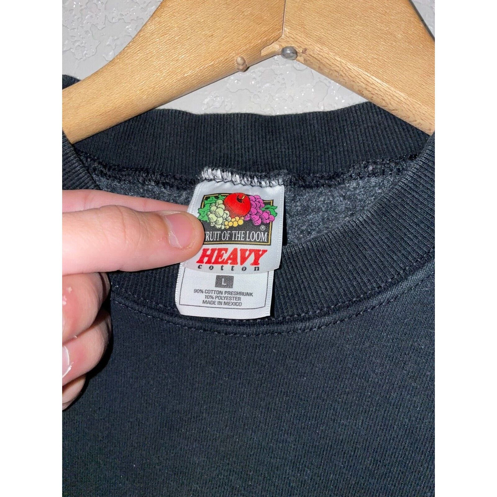 Fruit Of The Loom Vintage Sound Circle Sweatshirt Acapella Ensemble 90s VTG L Size US L / EU 52-54 / 3 - 4 Thumbnail