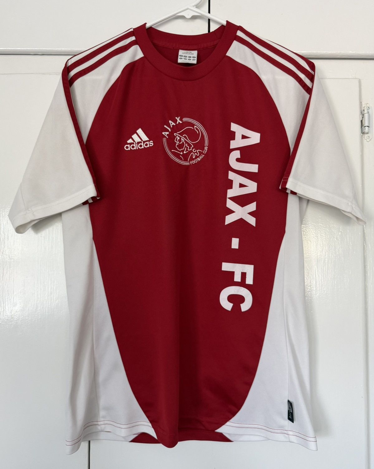 Adidas ADIDAS AJAX FC AMSTERDAM HOME JERSEY FOOTBALL SOCCER VINTAGE Size US S / EU 44-46 / 1 - 1 Thumbnail