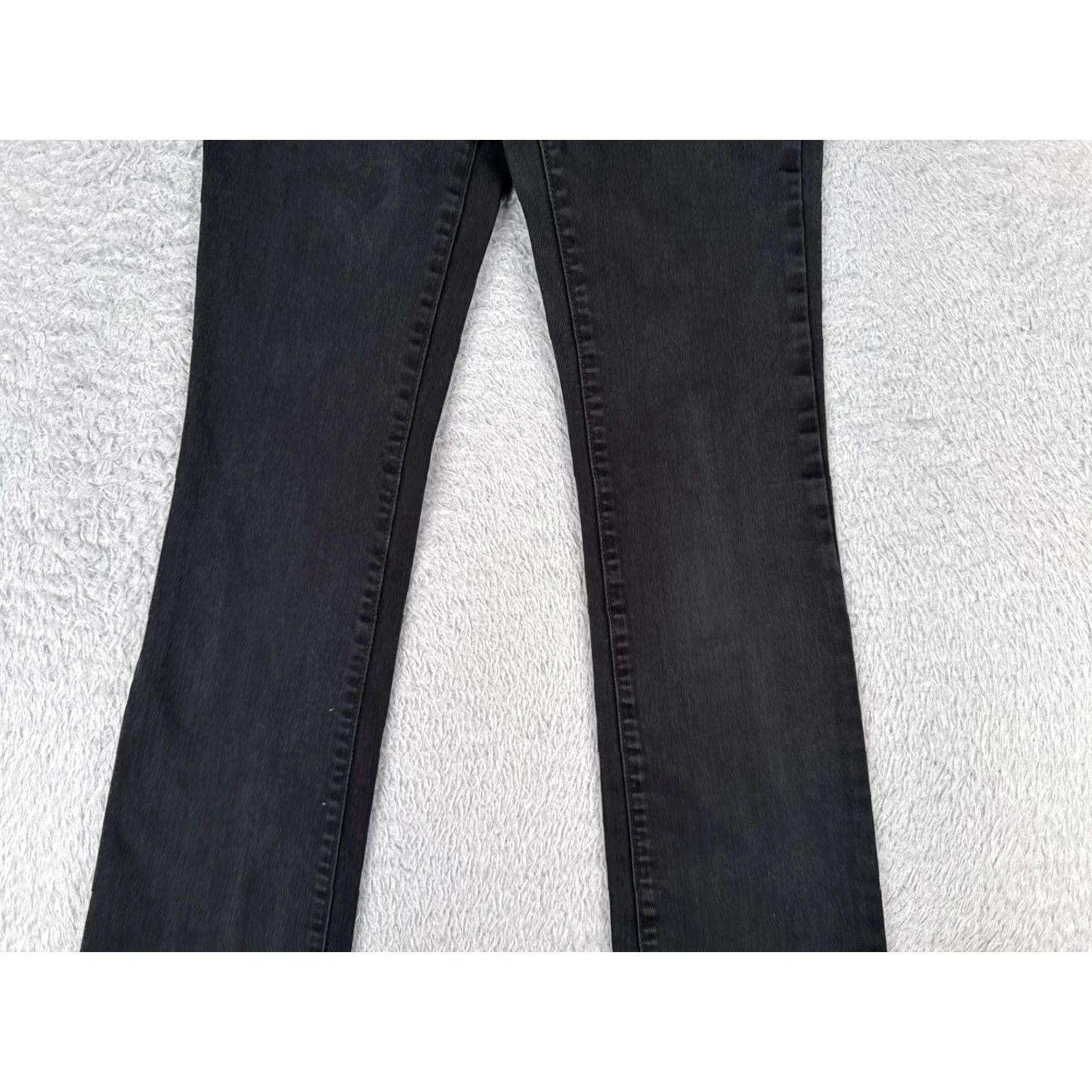 Vintage Universal Thread Jeans Women 00 Black Denim Bootcut Jeans Mid Rise 5-Pocket Cotton Cotton 24x29 Black Women Jeans 00 Regular Size 24" / US 00 / IT 34 - 3 Thumbnail