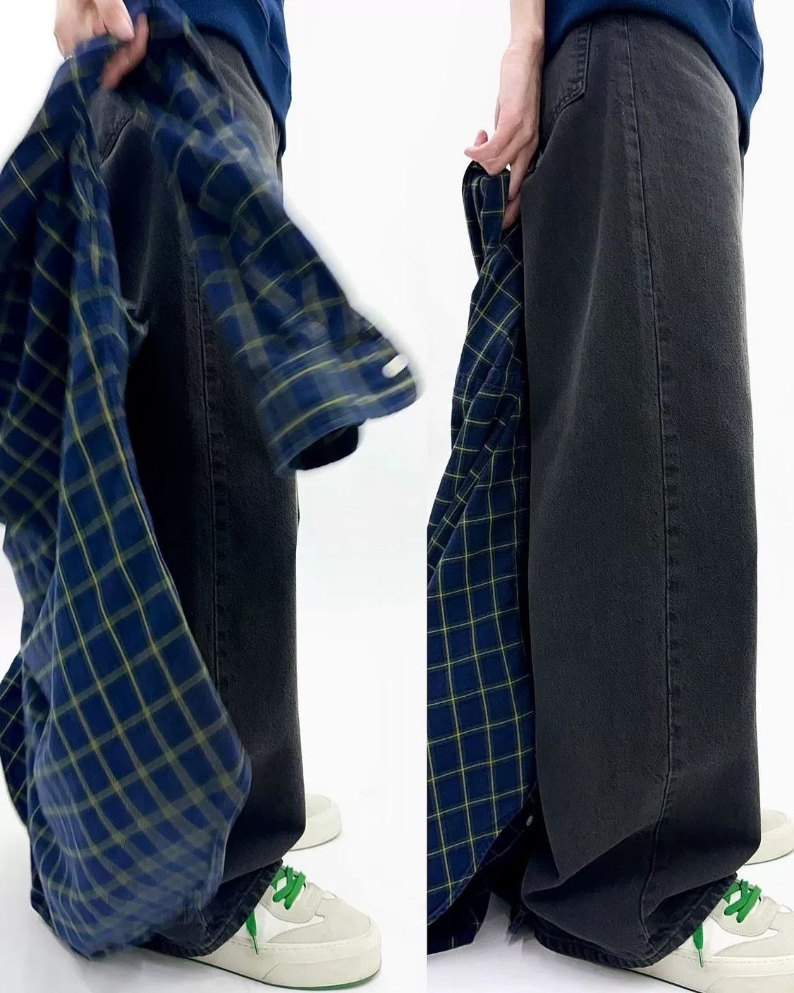 corduroy denim pants for autumn and winter