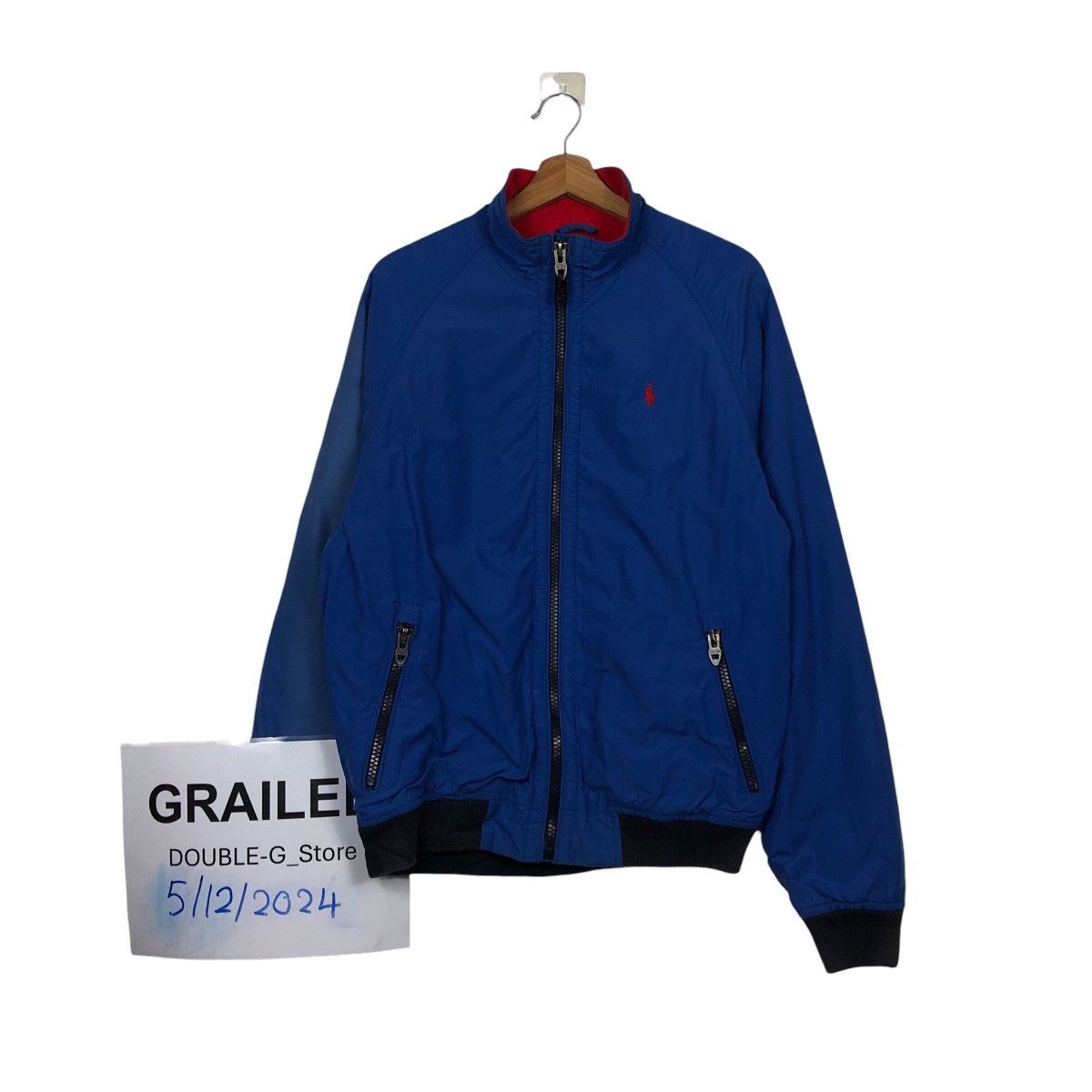 Japanese Brand 📌Vintage Bomber Jacket Polo Ralph Lauren Fleece Blanket Size US M / EU 48-50 / 2 - 1 Thumbnail