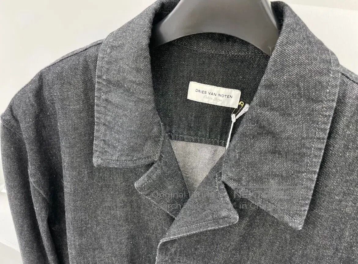 Dries Van Noten Dries Van Noten Denim Shirt Jacket. Size US XL / EU 56 / 4 - 3 Thumbnail