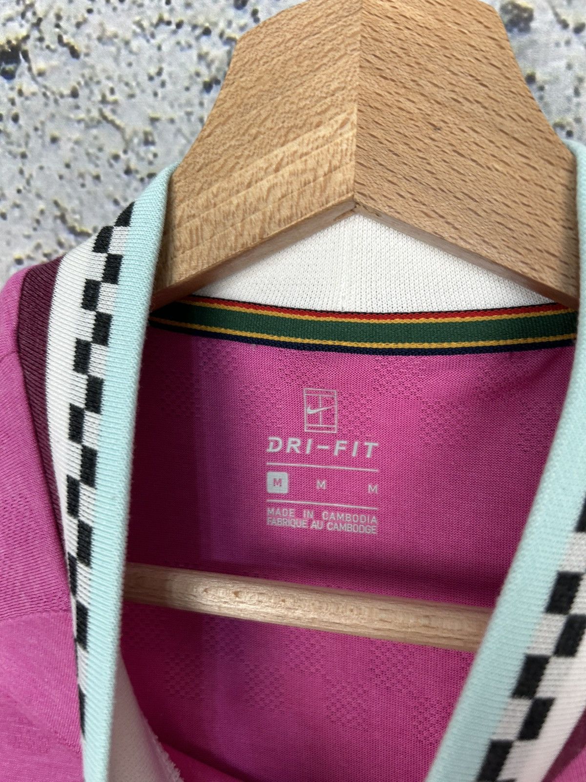 Nike Nike Tennis Court Pink Tee Sportswear Streetwear Swoosh Size M / US 6-8 / IT 42-44 - 5 Thumbnail