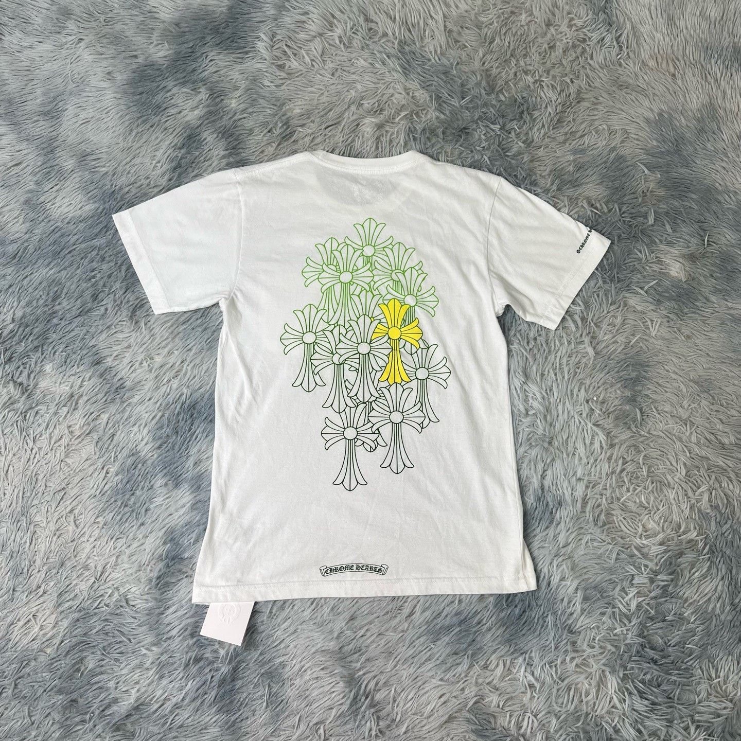 Chrome Hearts Chrome Hearts Cross Back Short-Sleeve T-Shirt Size US S / EU 44-46 / 1 - 1 Thumbnail