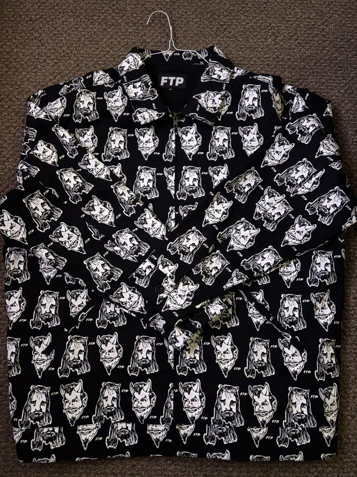 Fuck The Population FTP Heaven or Hell Jacket Size US XXL / EU 58 / 5 - 1 Thumbnail