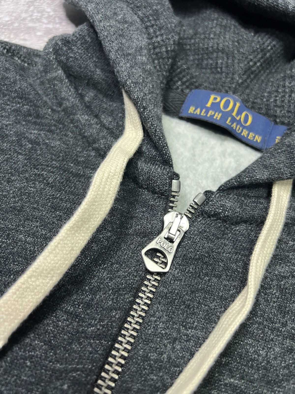 Polo Ralph Lauren Vintage Y2K Polo Ralph Lauren Zip Up Hoodie Red Pony Logo Size US XS / EU 42 / 0 - 4 Thumbnail