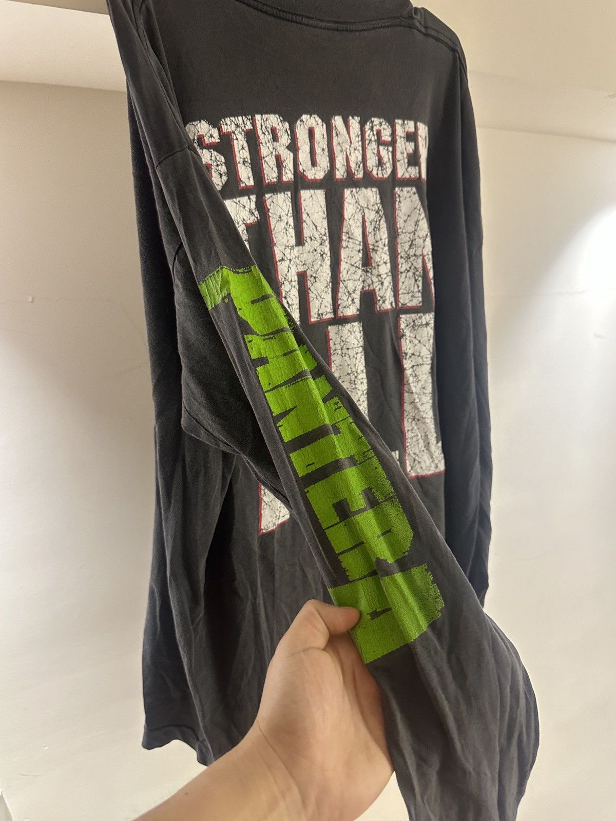 Vintage Vintage Pantera "Stronger Than All" Longsleeve Size US L / EU 52-54 / 3 - 10 Thumbnail