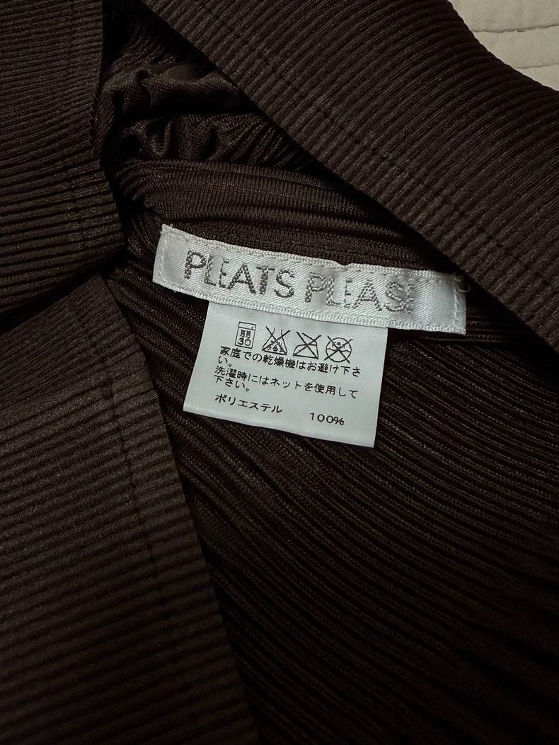 Issey Miyake Issey Miyake size:3 Rich coffee with short sleeves Size M / US 6-8 / IT 42-44 - 4 Thumbnail
