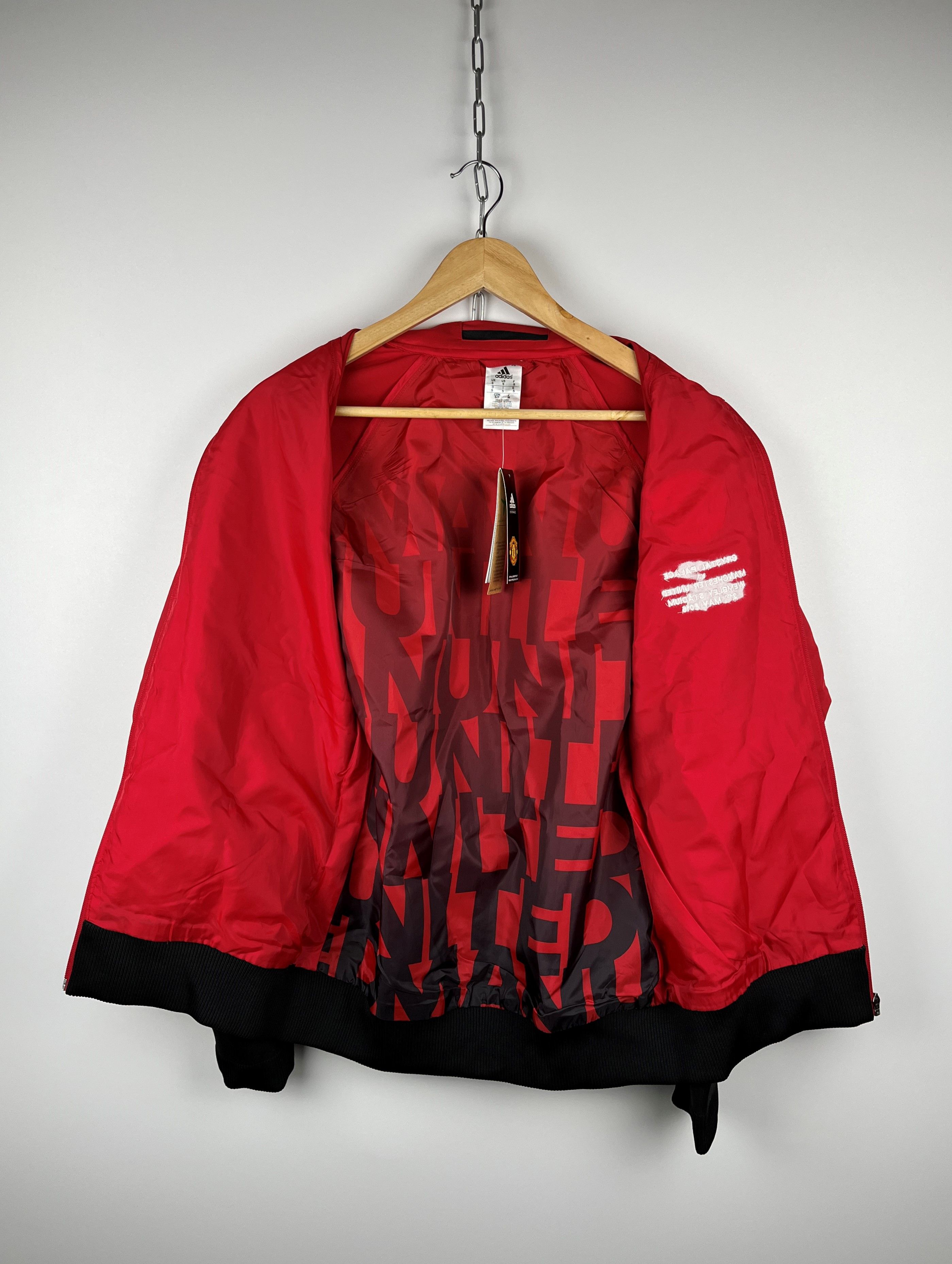 Adidas Adidas Manchester United FC Anthem Track Jacket Soccer Size US S / EU 44-46 / 1 - 12 Thumbnail