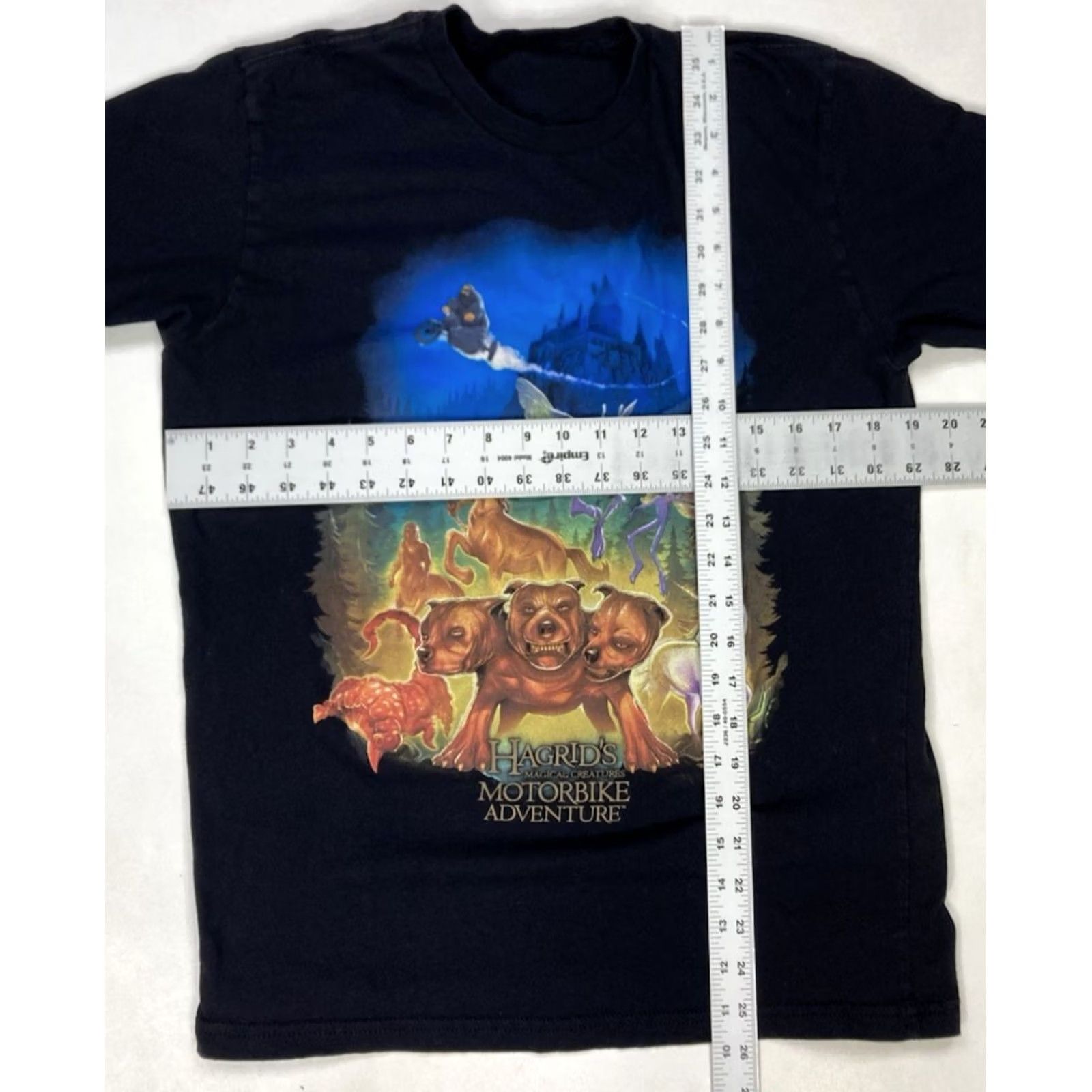 Vintage VINTAGE? (no) Harry Potter Hagrid's Motorbike Adventure Graphic T-shirt Women Medium Black Size M / US 6-8 / IT 42-44 - 5 Thumbnail