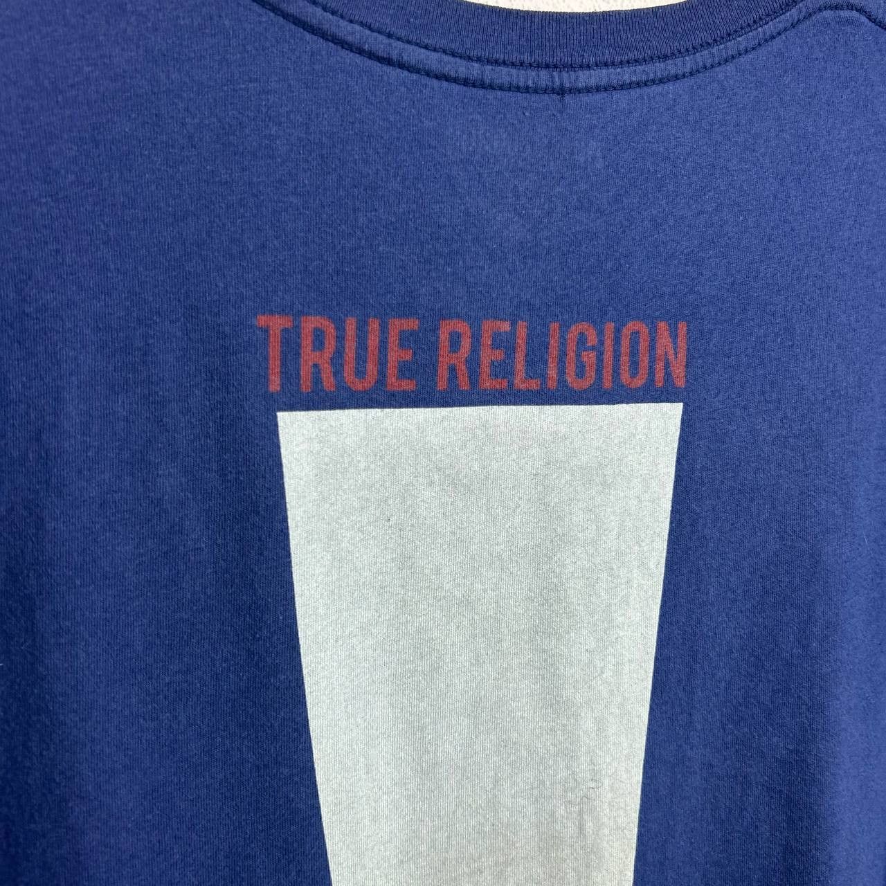 True Religion Designer True Religion big logo streetwear japan y2k tee Size US M / EU 48-50 / 2 - 12 Thumbnail