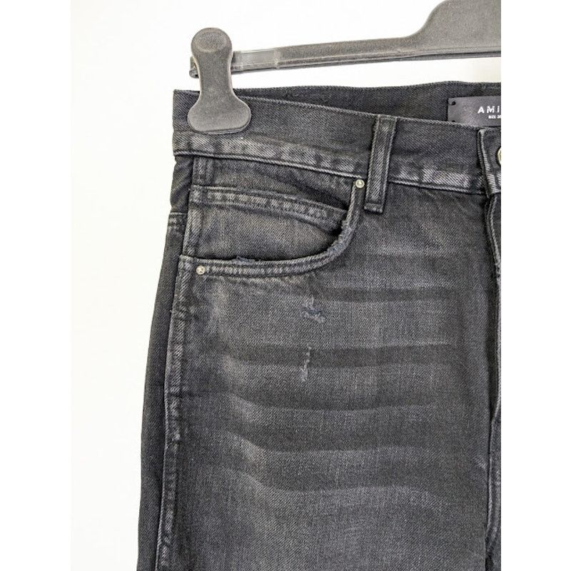 Amiri o1rshd1 Stack Workman Jeans in Aged Black Size US 30 / EU 46 - 8 Thumbnail