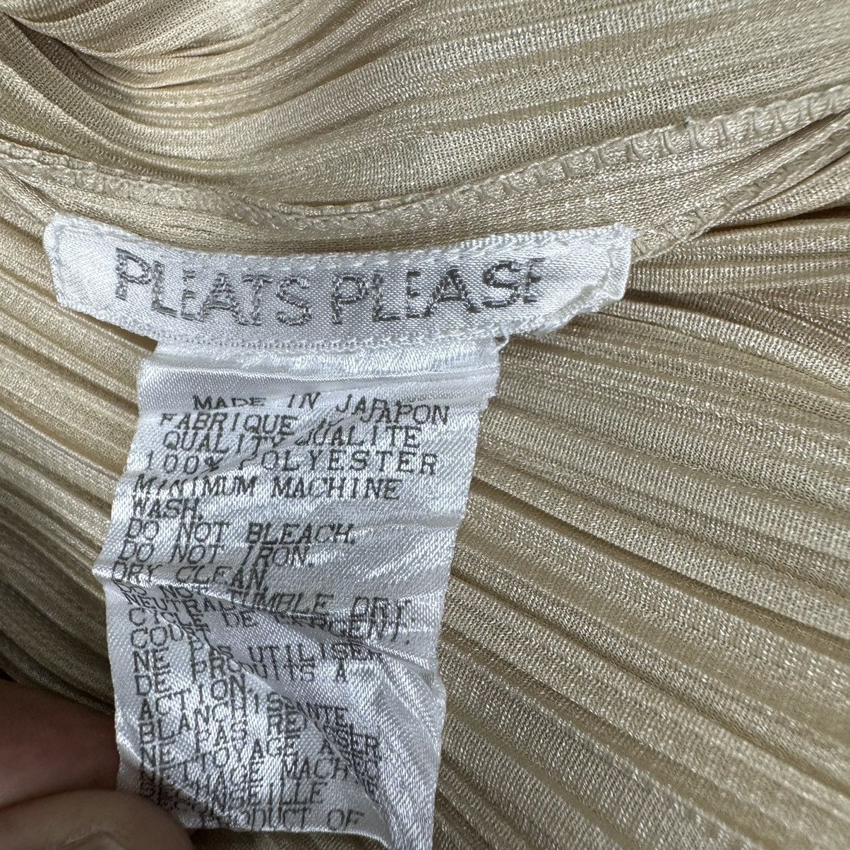 Pleats Please Issey Miyake ☀️PLEATS PLEASE ISSEY MIYAKE HIGH NECK JACKET Size L / US 10 / IT 46 - 12 Thumbnail