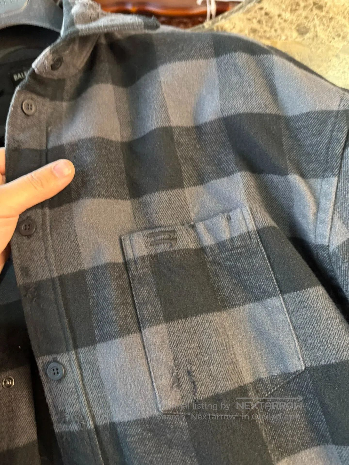 Balenciaga balenciaga flannel shirt jacket size 2. Size US M / EU 48-50 / 2 - 3 Thumbnail