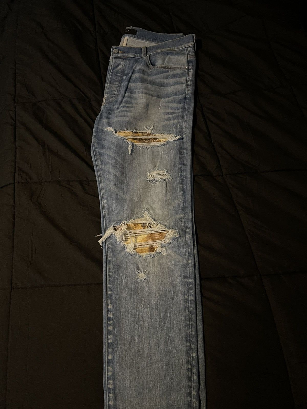 image of Amiri Jeans in Blue, Men's (Size 36)