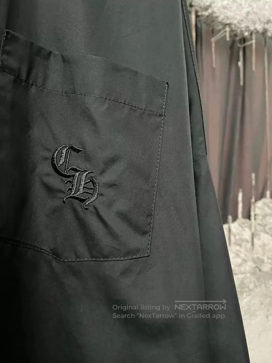 Chrome Hearts chrome hearts black pocket embroidered shirt. Size US S / EU 44-46 / 1 - 4 Thumbnail