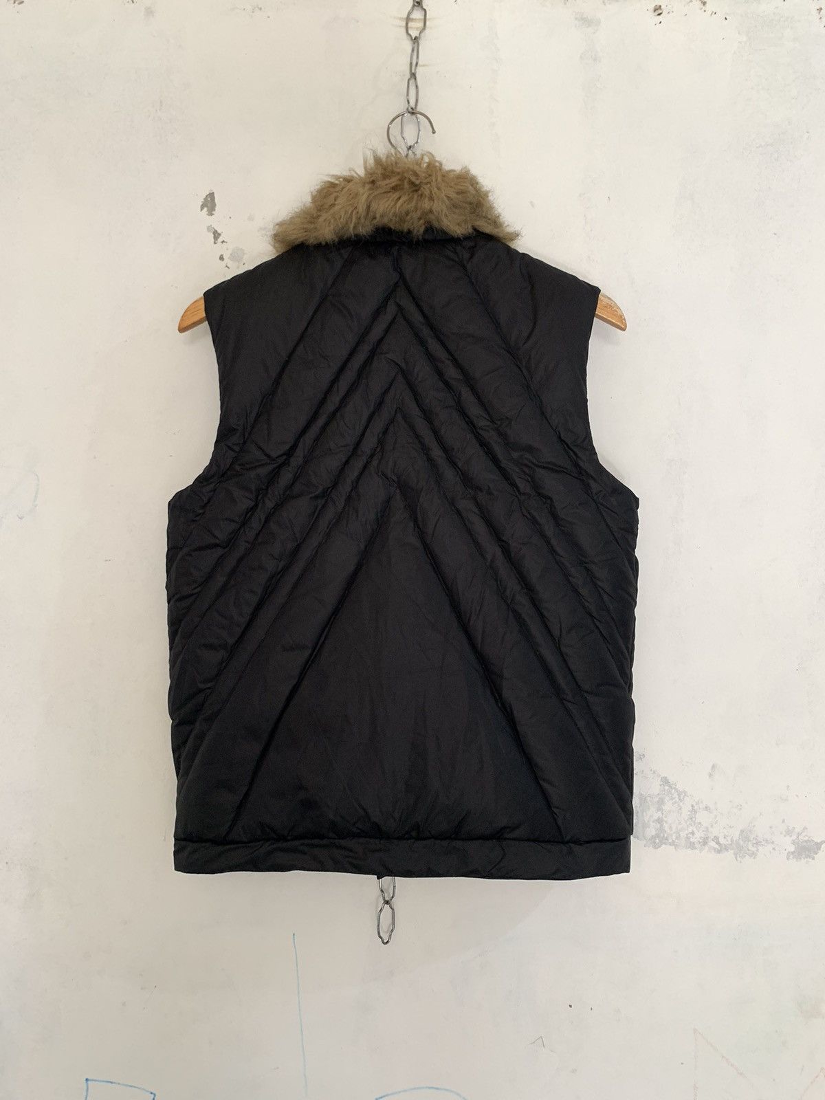 14th Addiction × If Six Was Nine × Slick Slick nylon fur collar down vest Size US S / EU 44-46 / 1 - 2 Thumbnail