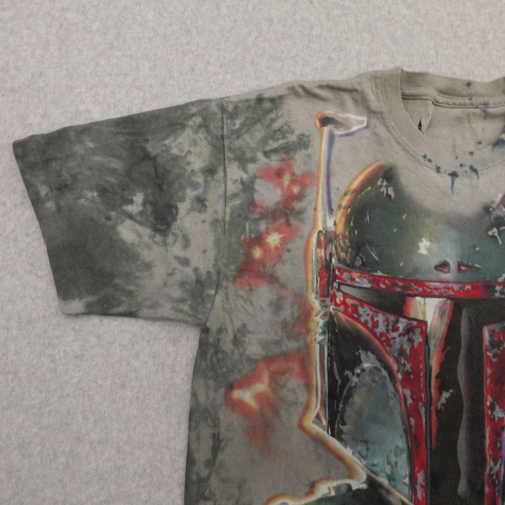 Disney Disney Parks Star Wars Boba Fett Tshirt Mens M Size Medium (20X28) Multicolor Tie Dye Graphic Shirt Size US M / EU 48-50 / 2 - 6 Thumbnail
