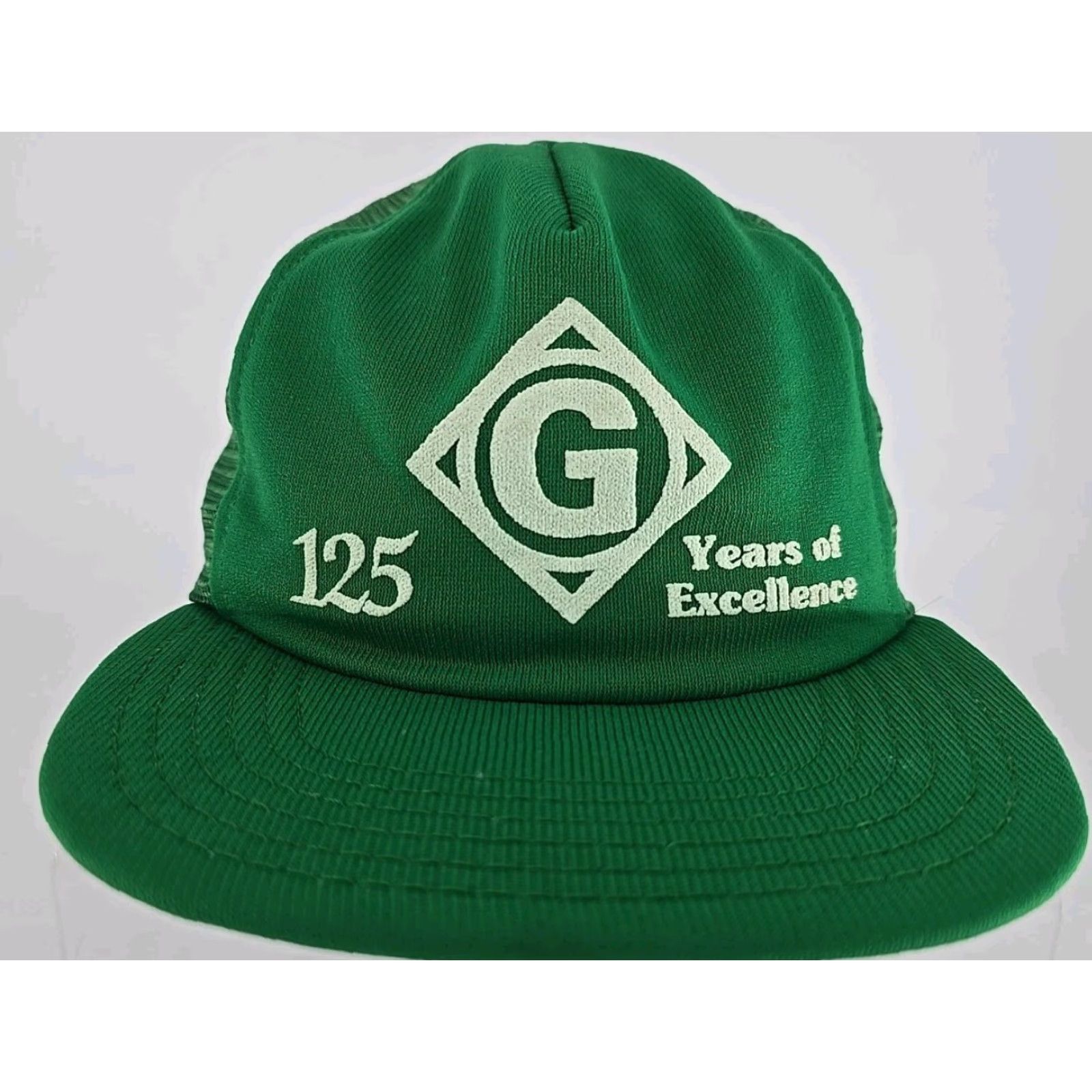 Vintage G 125 Years Of Excellence Snapback Hat VTG Light Foam Front USA Made 3D Puff Men Size ONE SIZE - 2 Thumbnail