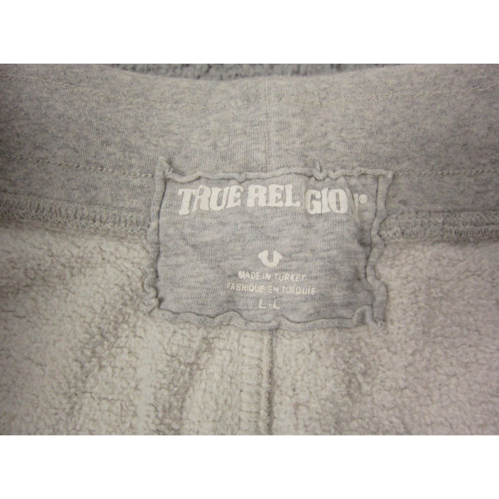 True Religion True Religion Sweatpants Mens L Gray Logo 90s Pockets Joggers Trackpants Casual Clothing Size US 33 - 6 Thumbnail