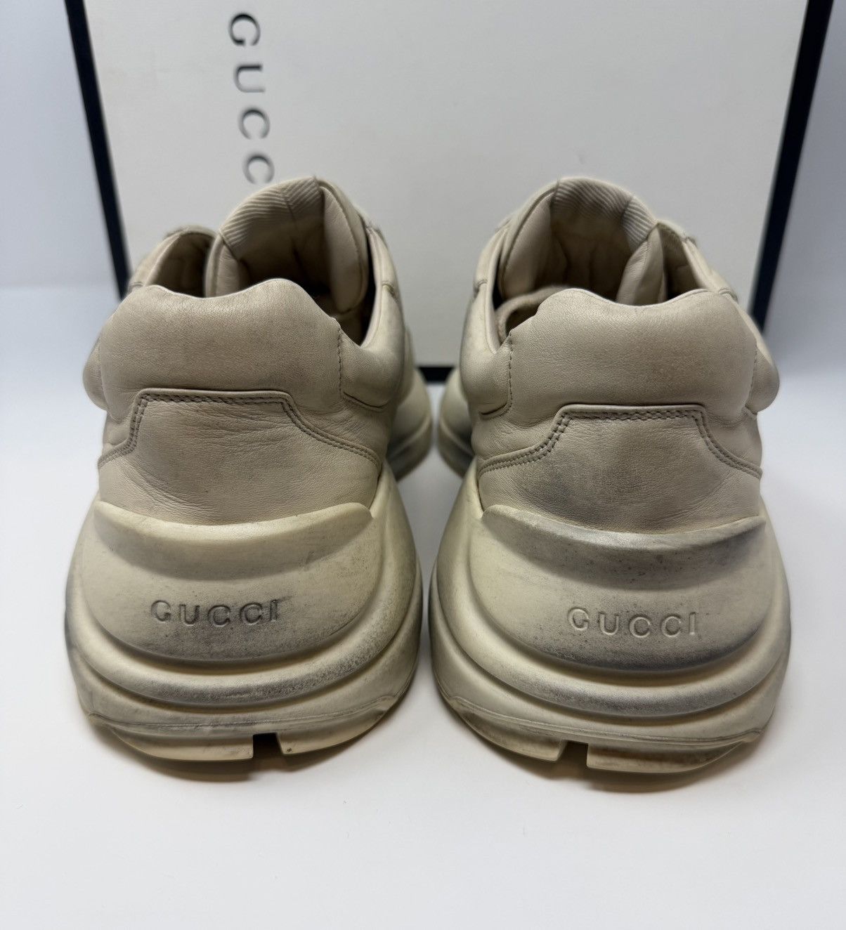 Gucci Gucci Rhyton Lips Leather Sneaker Size US 10.5 / EU 43-44 - 5 Thumbnail
