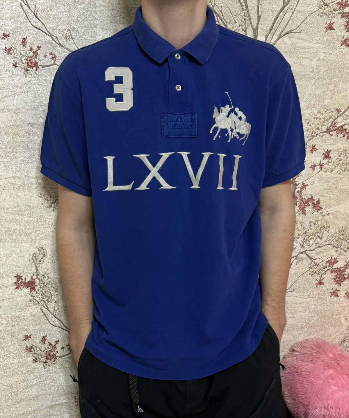 Polo Ralph Lauren × Vintage Polo Ralph Lauren LXVII #3 Vintage Big Pony Polo T-Shirt 90s Size US L / EU 52-54 / 3 - 4 Thumbnail