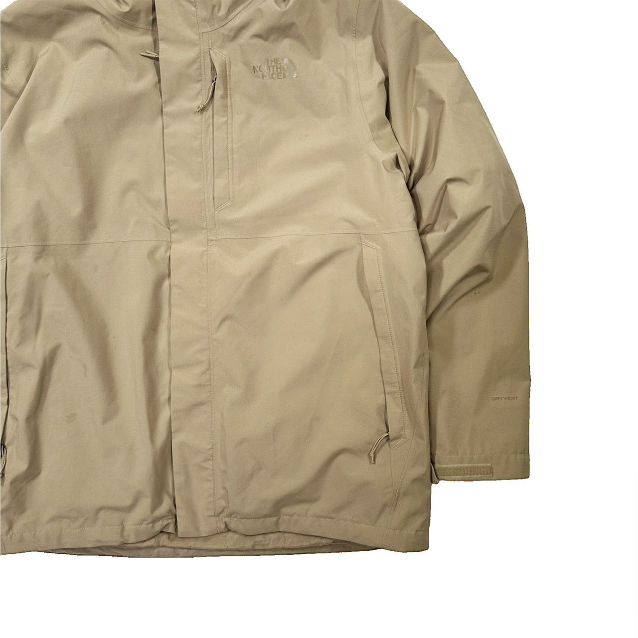 Vintage Authentic The North Face Like New Beige Longline Jacket Size US XL / EU 56 / 4 - 3 Thumbnail