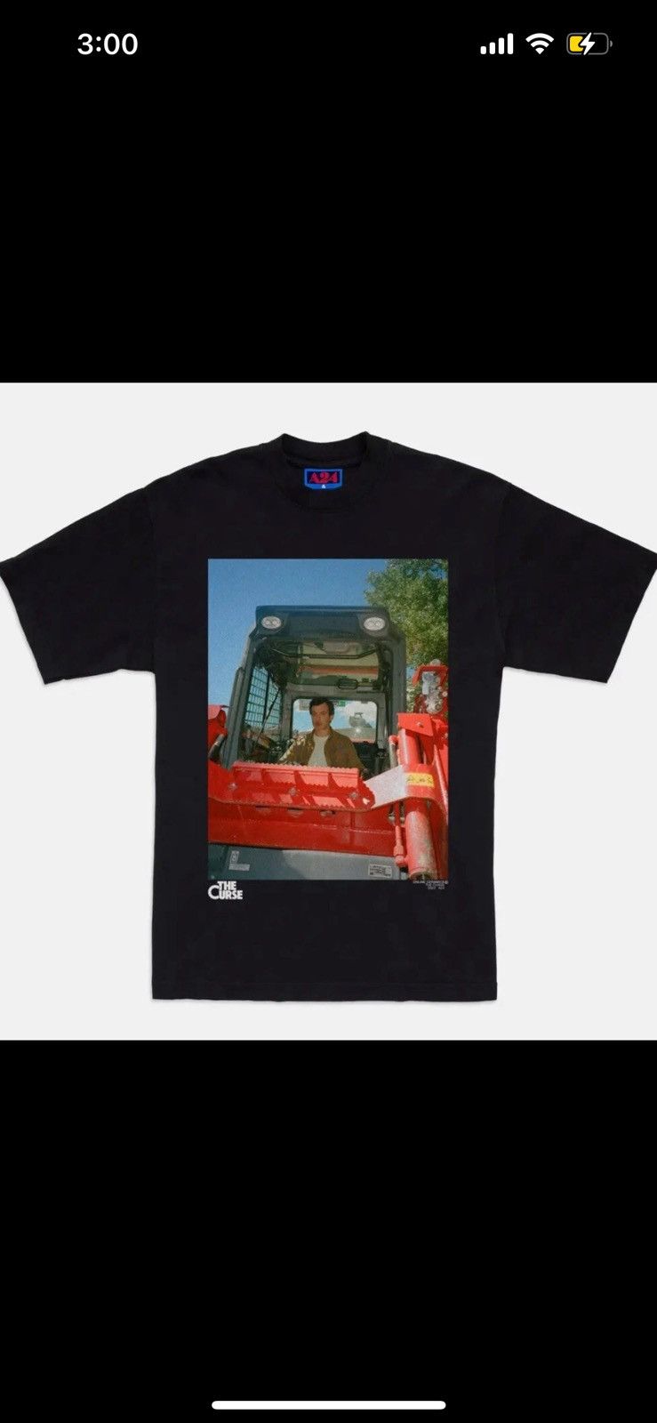 A24 × Online Ceramics Online Ceramics A24 The Curse BULLDOZER Nathan Fielder shirt Size US XL / EU 56 / 4 - 2 Thumbnail