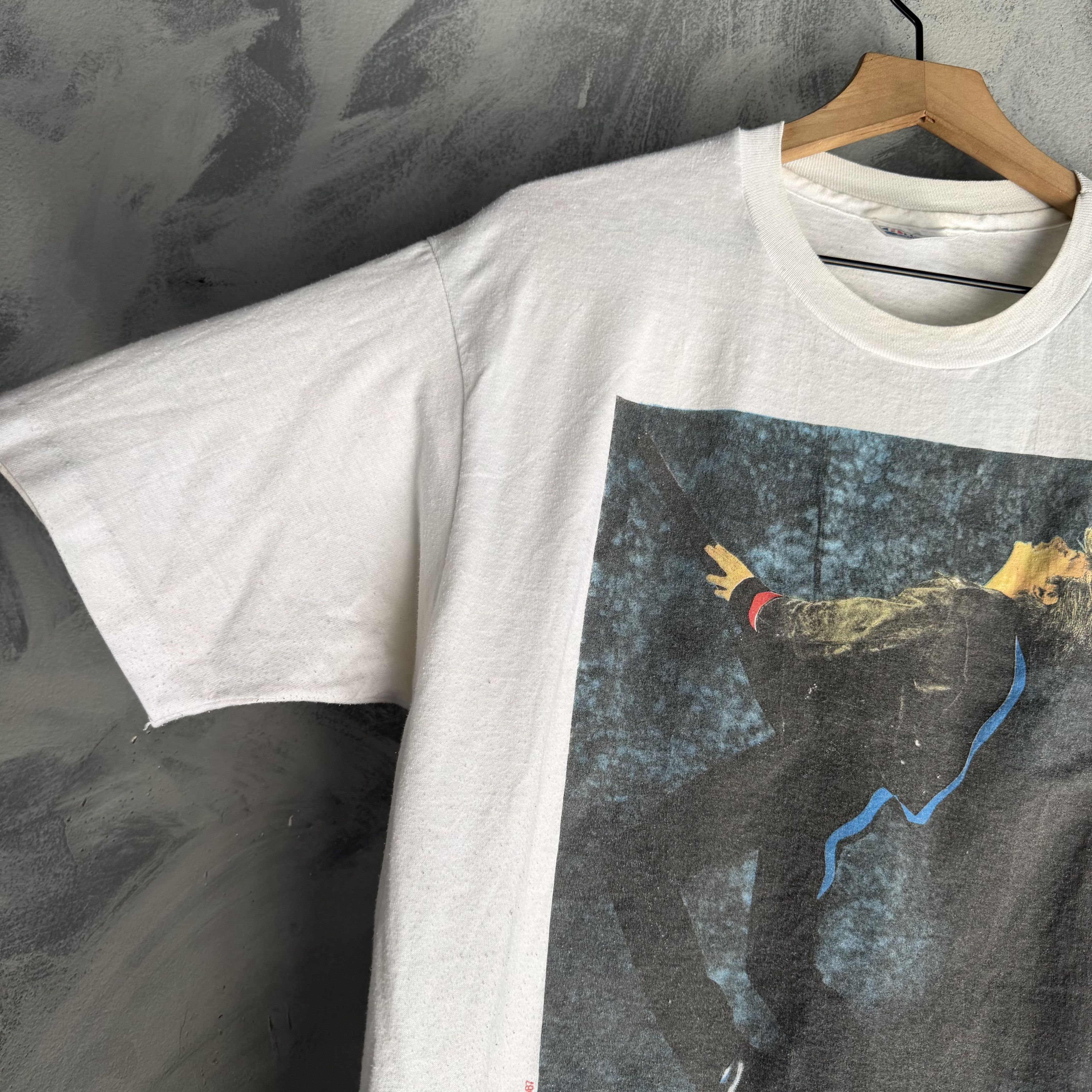 Other Vtg David Bowie Glass Spider Tour T Shirt Mens Single Stitch Size US XL / EU 56 / 4 - 3 Thumbnail