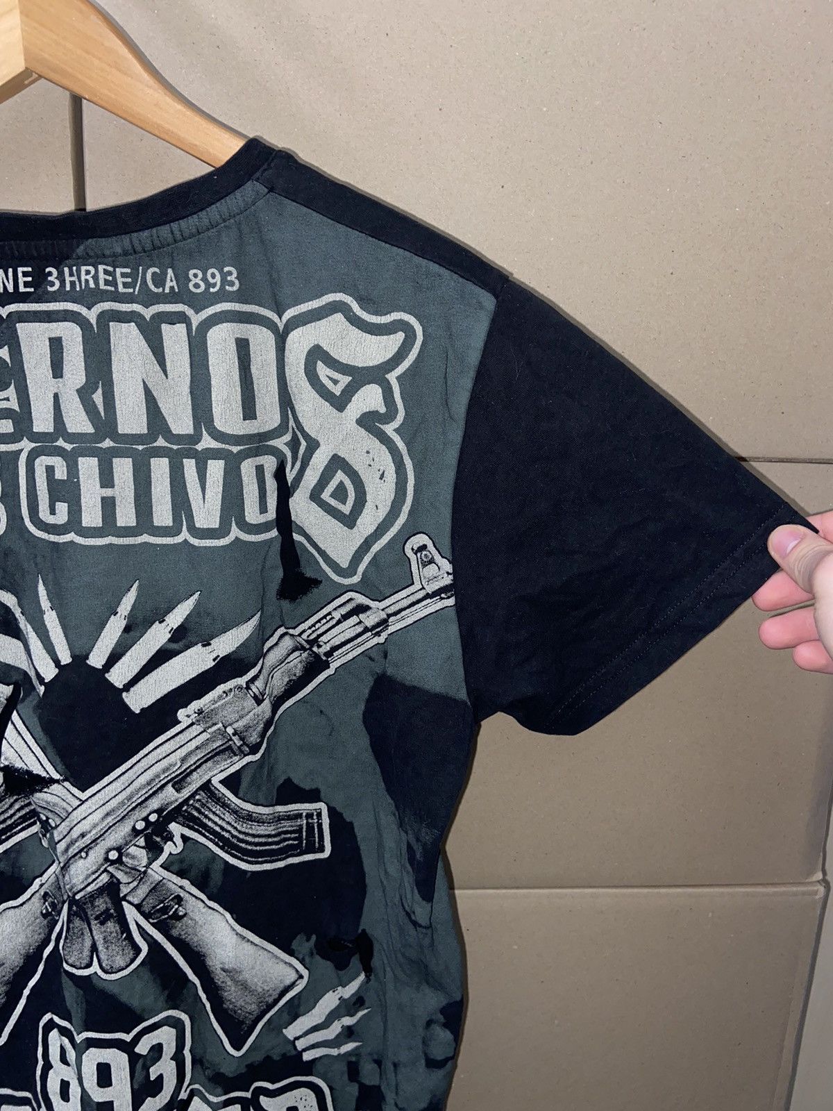 Affliction × Japanese Brand × Vintage Vintage Skulls Y2K Tee T Shirt Affliction Distressed Japanes Size US XL / EU 56 / 4 - 9 Thumbnail