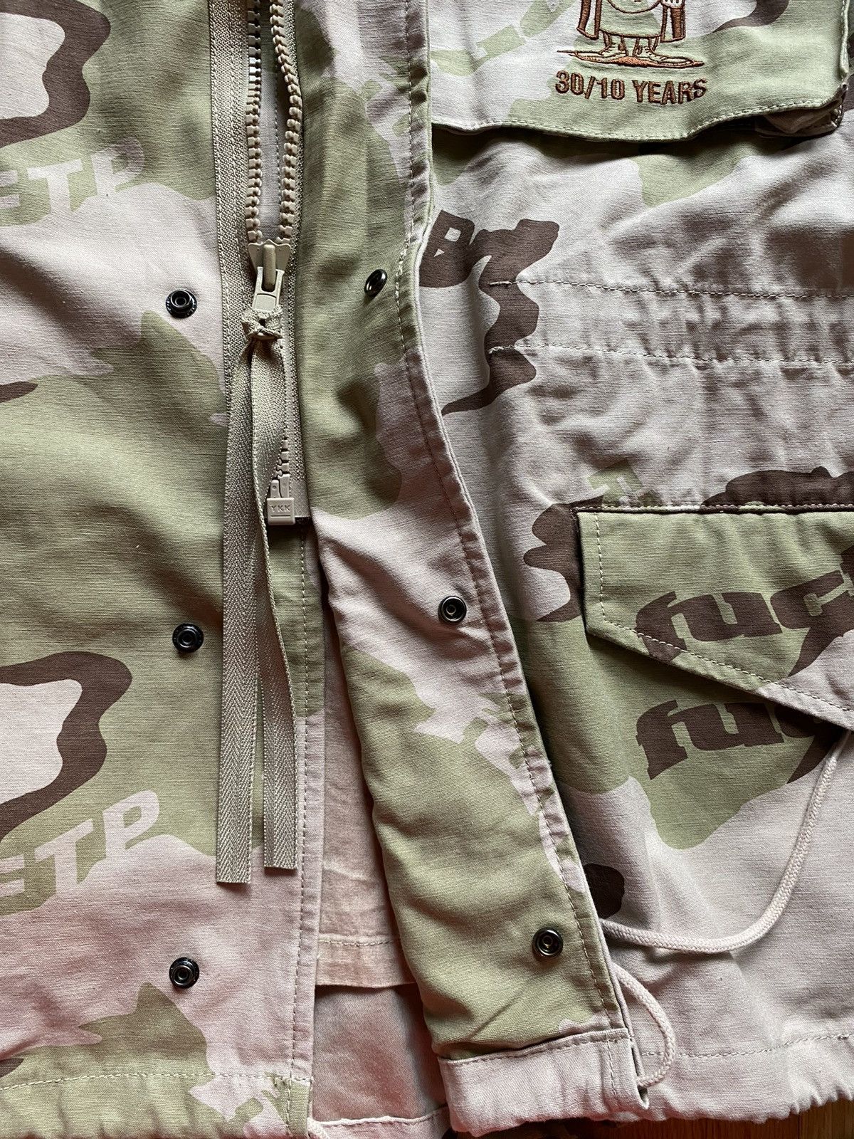Fuck The Population FTP x FUCT Desert Camo Field Jacket (XL) Rare Archive Size US XL / EU 56 / 4 - 8 Thumbnail