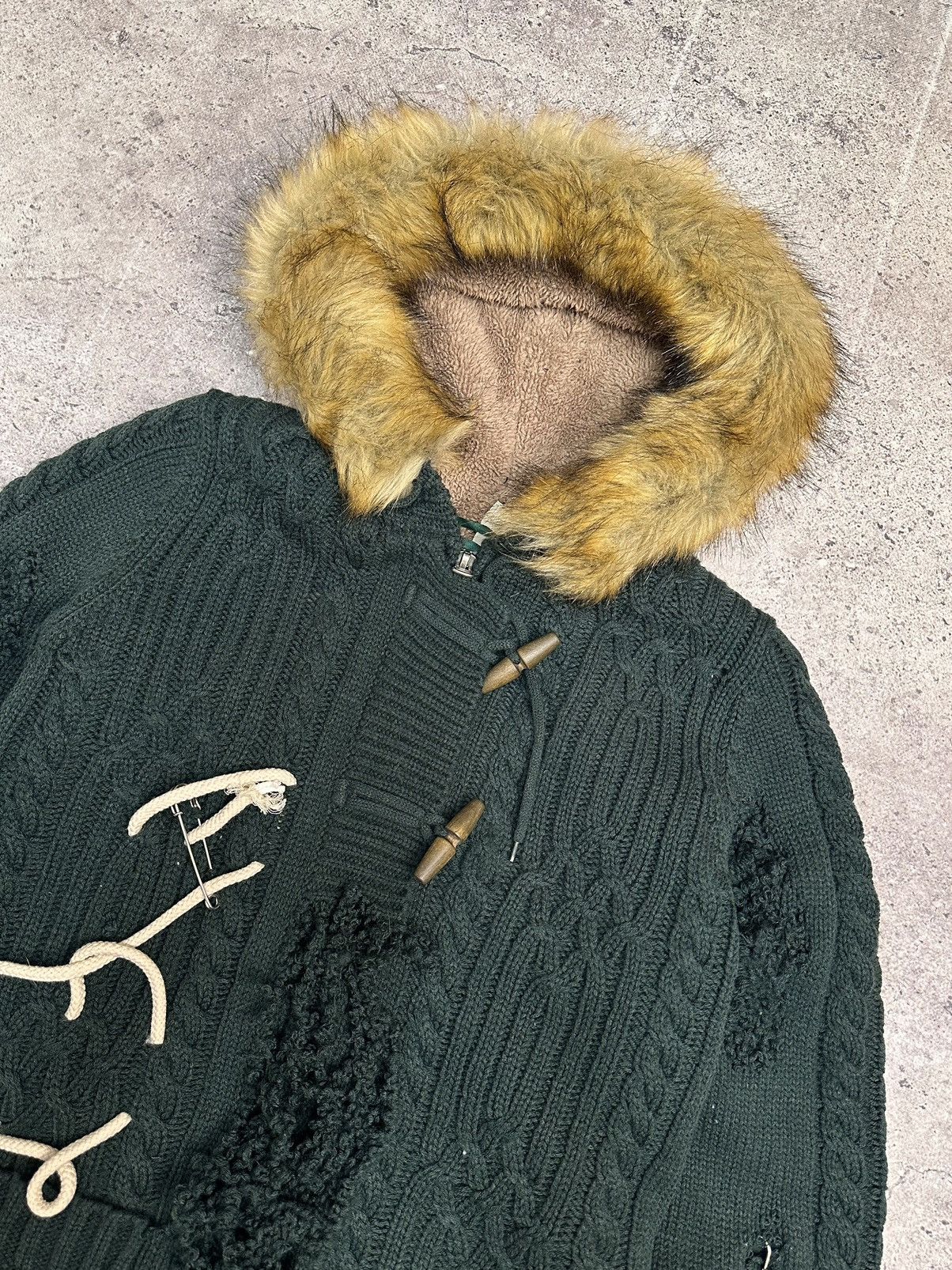 Hysteric Glamour WOW😻 Vintage Fur JACKET Mohair LGB HOODIE JAPAN CANADA GOOSE Size US M / EU 48-50 / 2 - 2 Thumbnail