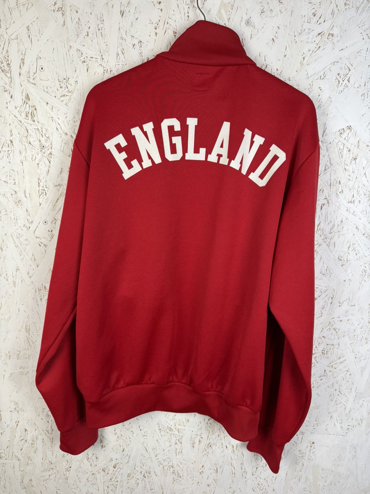 Adidas 2006 Adidas England 1974 Reissue World Cup Track Top Red XL Size US XL / EU 56 / 4 - 7 Thumbnail