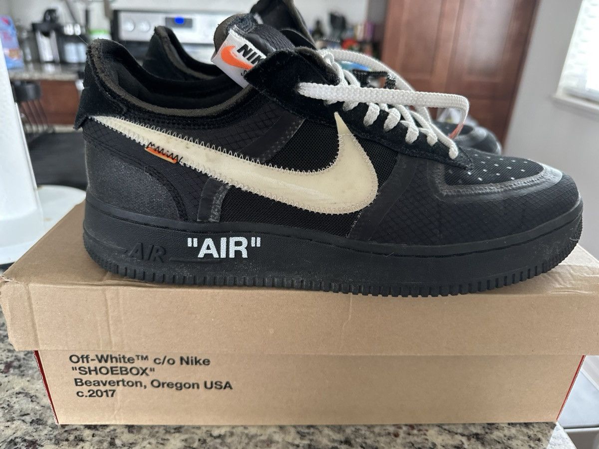 Nike × Off-White Nike Off White Air Force Size US 11.5 / EU 44-45 - 6 Thumbnail
