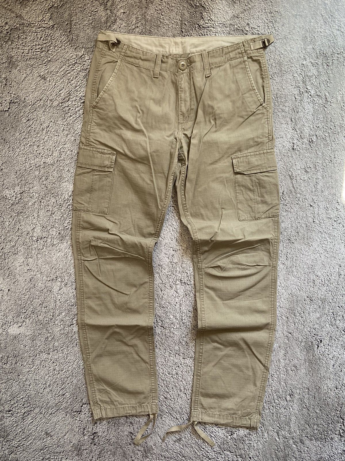 Carhartt × Vintage Vintage Carhartt Faded Distressed Cargo Pants Size US 29 - 7 Thumbnail