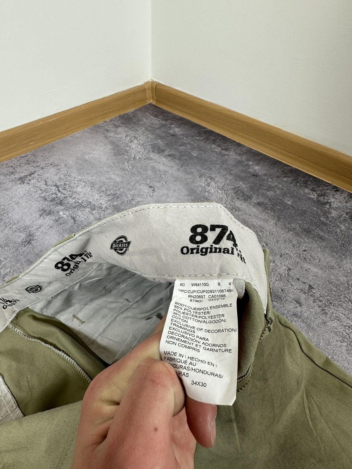 Dickies Vintage Dickies Baggy Distressed Opium Y2K Work Skater Pants Size US 34 / EU 50 - 15 Thumbnail