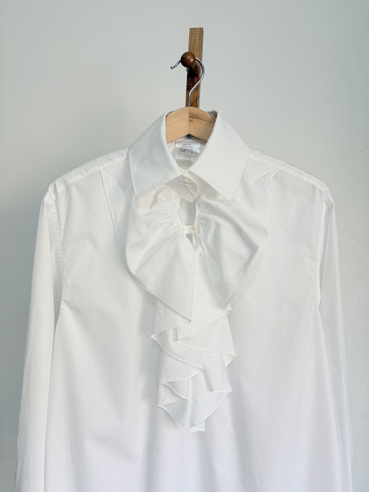 Chanel Chanel Ruffle Long-sleeved Blouse Size M / US 6-8 / IT 42-44 - 8 Thumbnail