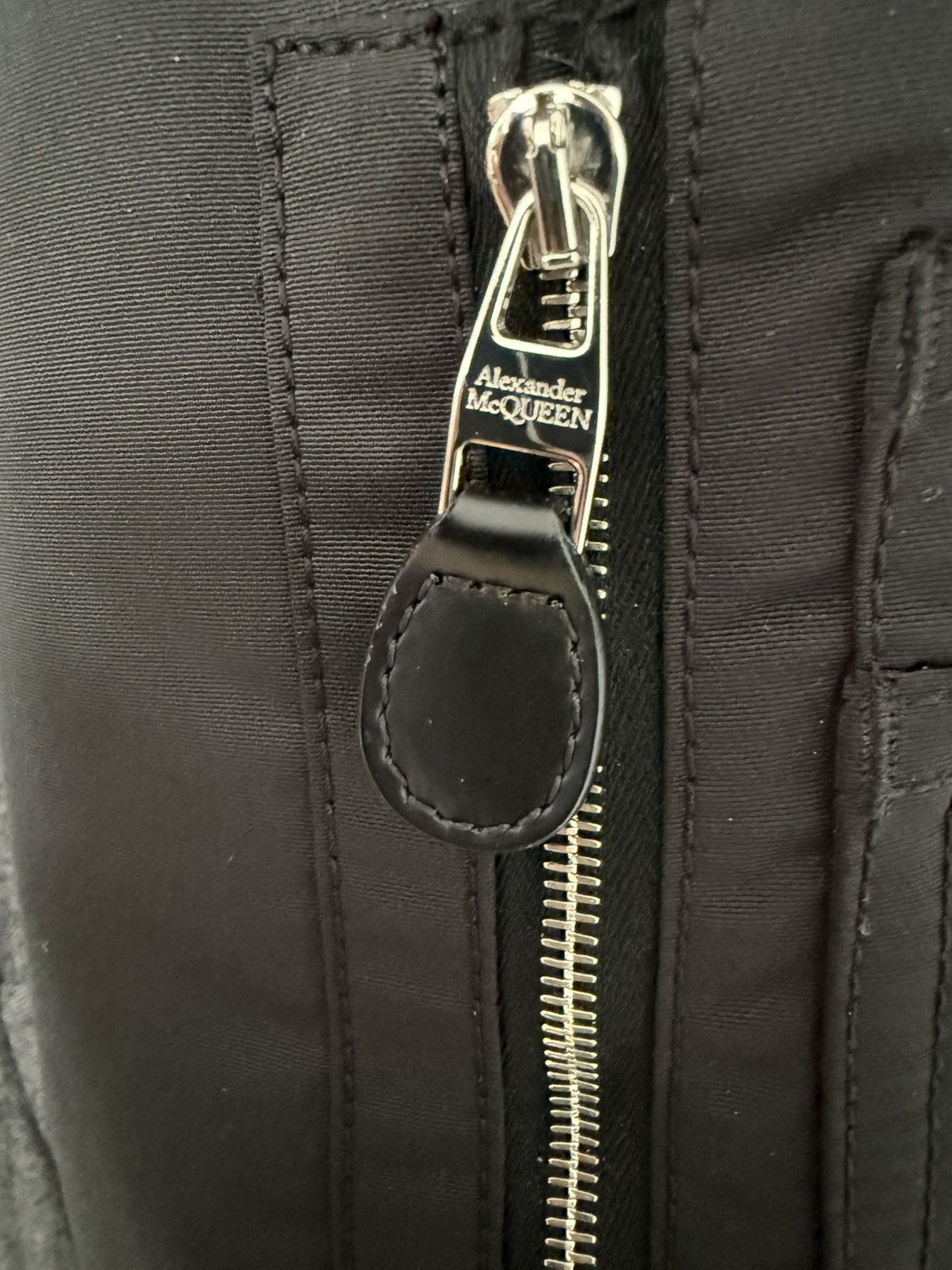 Alexander McQueen Hybrid Coat MA1 Bomber