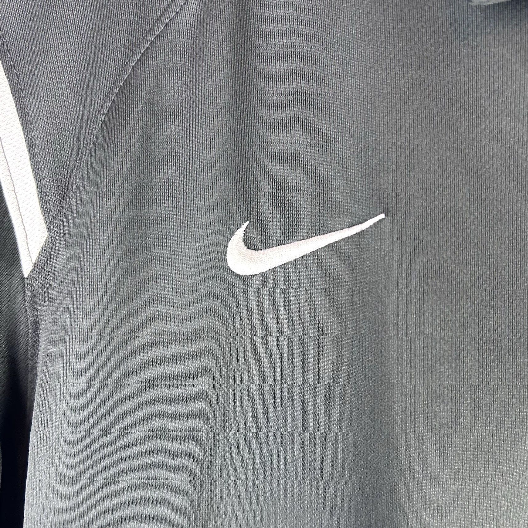 Nike Nike Golf Polo Shirt Mens L Gray White Swoosh 658085-061 Dri-Fit Team Gameday Training Polo Shirt Size US L / EU 52-54 / 3 - 5 Thumbnail