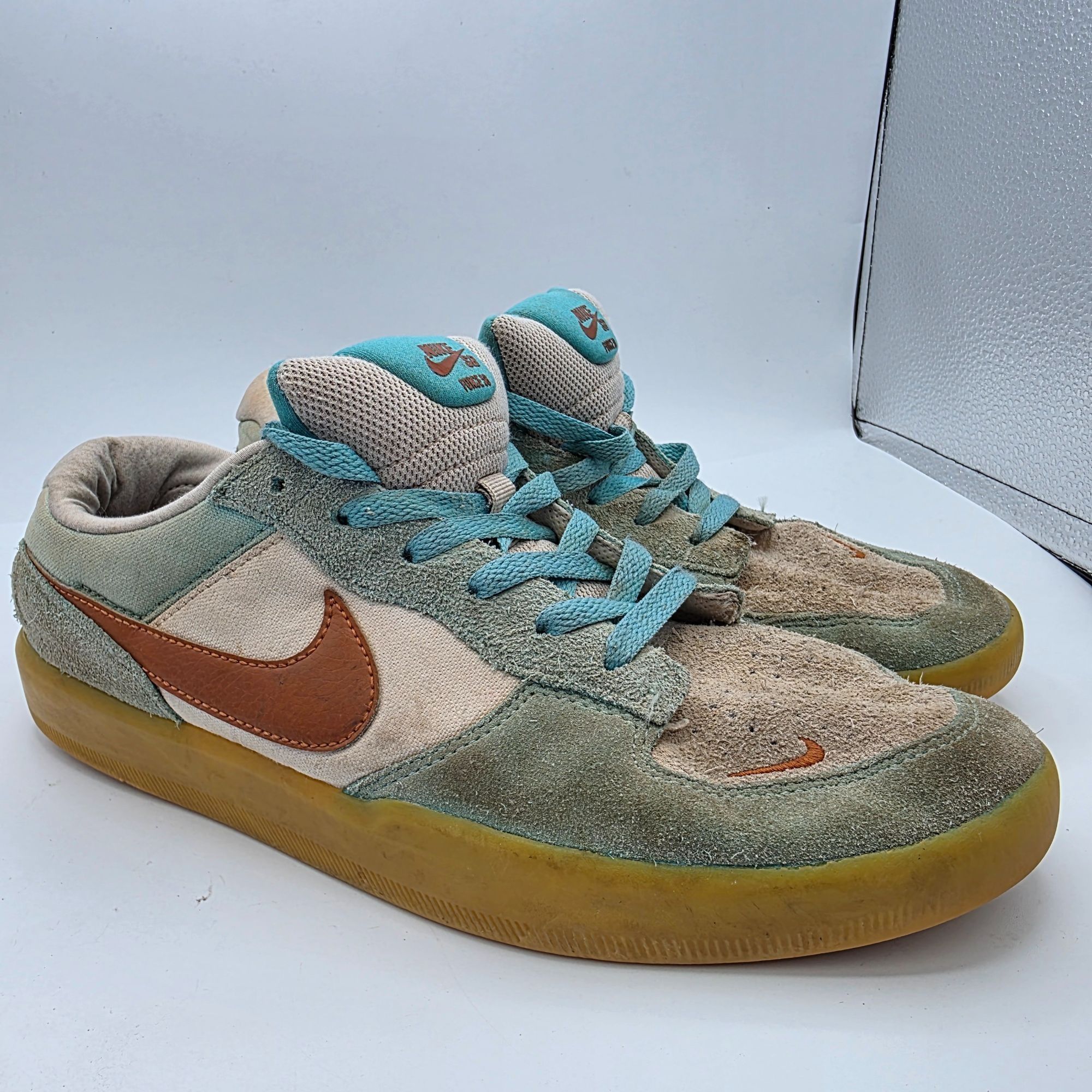 Nike Nike SB Force 58 Mens Size 10.5 Green Frost Dark Russet Snea Size US 10.5 / EU 43-44 - 1 Thumbnail