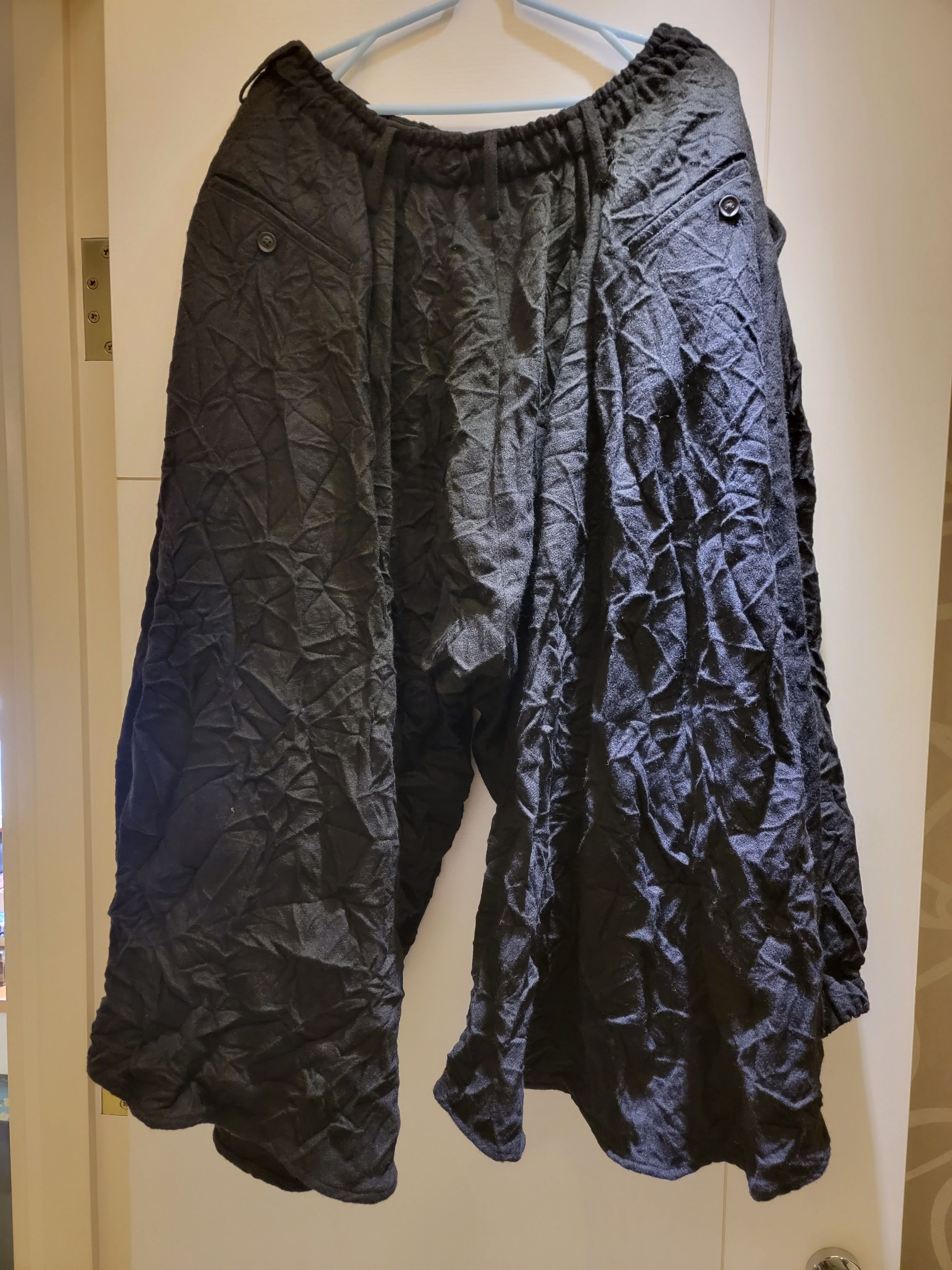 Yohji Yamamoto Yohji Yamamoto Pour Homme Crow Pants Size US 32 / EU 48 - 2 Thumbnail
