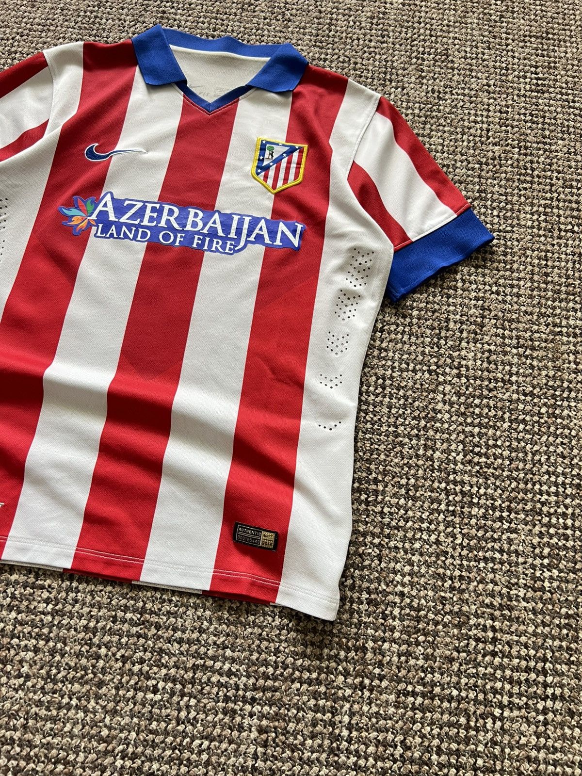 Nike Atletico Madrid 2014 Home Football Shirt Nike Vintage Size US M / EU 48-50 / 2 - 4 Thumbnail