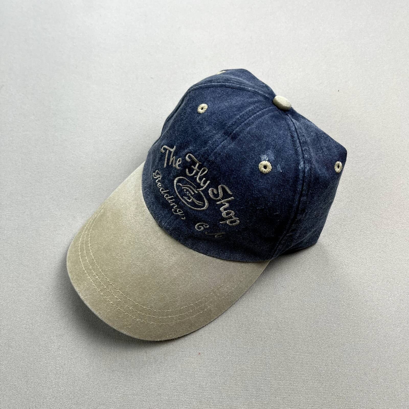 Vintage TEAM DAIWA Khaki Strapback Dad Hat Embroidered Fishing