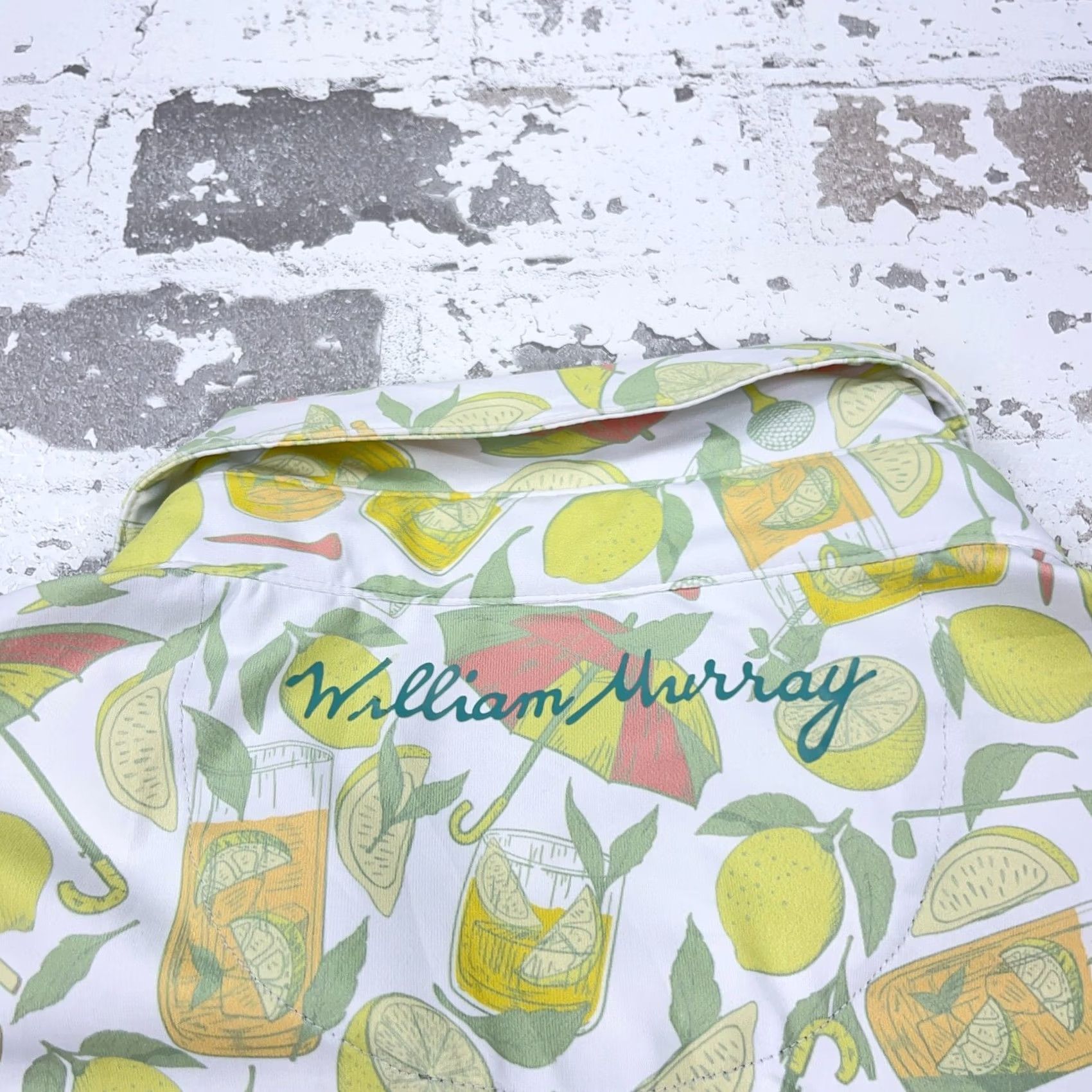 Vintage William Murray Polo Shirt Small Green Performance Lemonade Hawaiian Golf Men Size US S / EU 44-46 / 1 - 7 Thumbnail