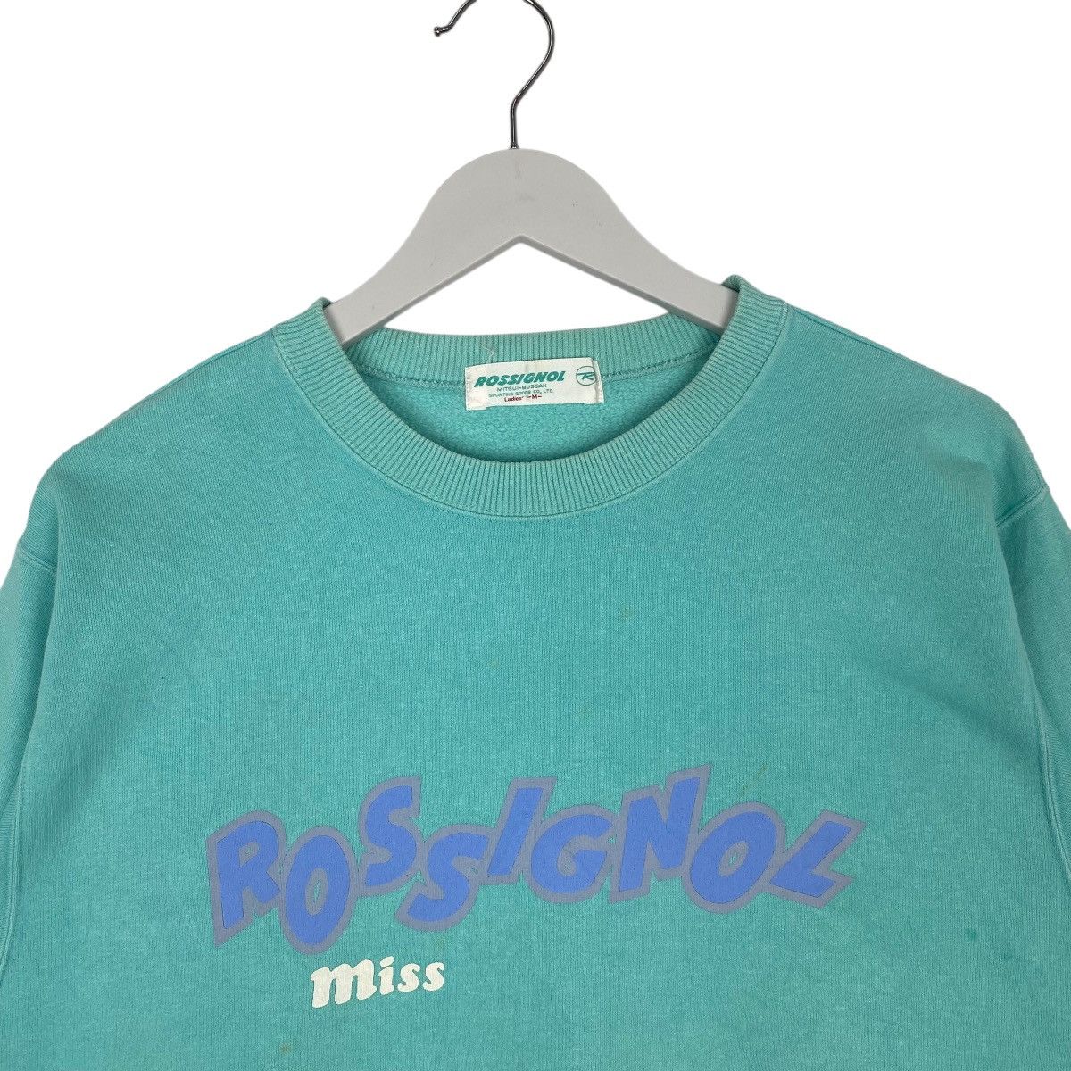 Other Vintage Rossignol Big Printed Crewneck Sweatshirt Blue SizeM Size US M / EU 48-50 / 2 - 4 Thumbnail