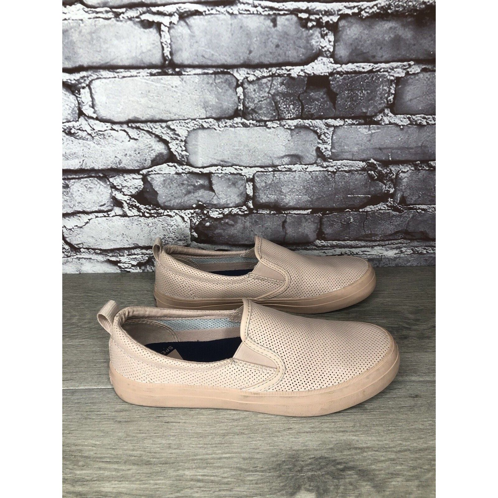 Sperry Sperry Top Sider Pink Leather Slip On Deck Boat Shoes Sneake Size US 7 / IT 37 - 19 Thumbnail